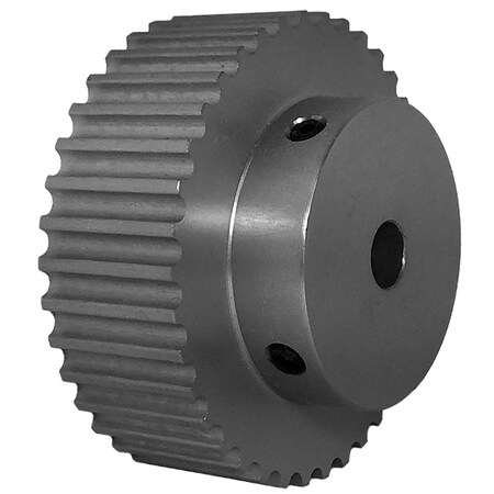 B&B Manufacturing 38-5P15-6A4, Timing Pulley, Aluminum, Clear Anodized,  38-5P15-6A4